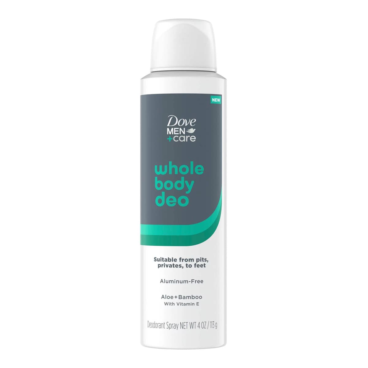 Aloe & Bamboo Whole Body Deodorant Spray - Aluminum Free