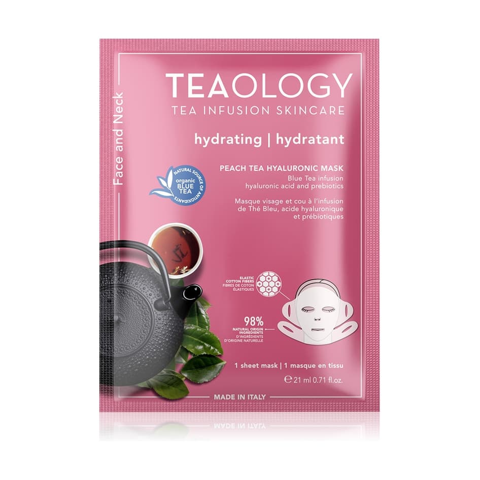 Face Mask Peach Tea Hyaluronic