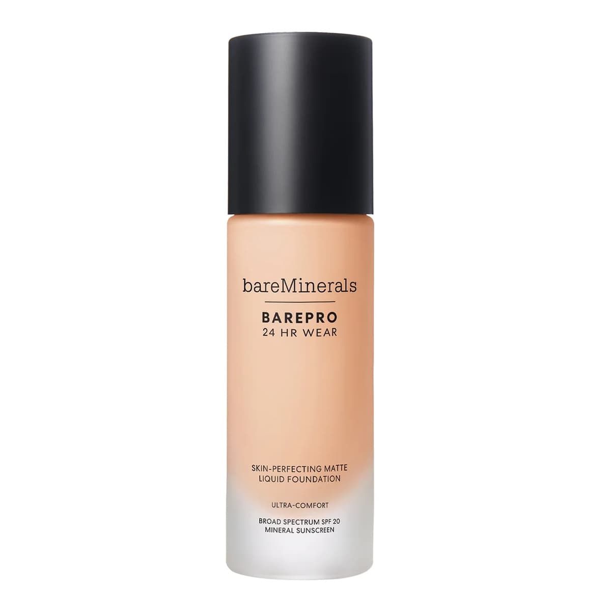 BAREPRO 24 Hour Matte Liquid Foundation Mineral SPF 20, Fair 17 Neutral