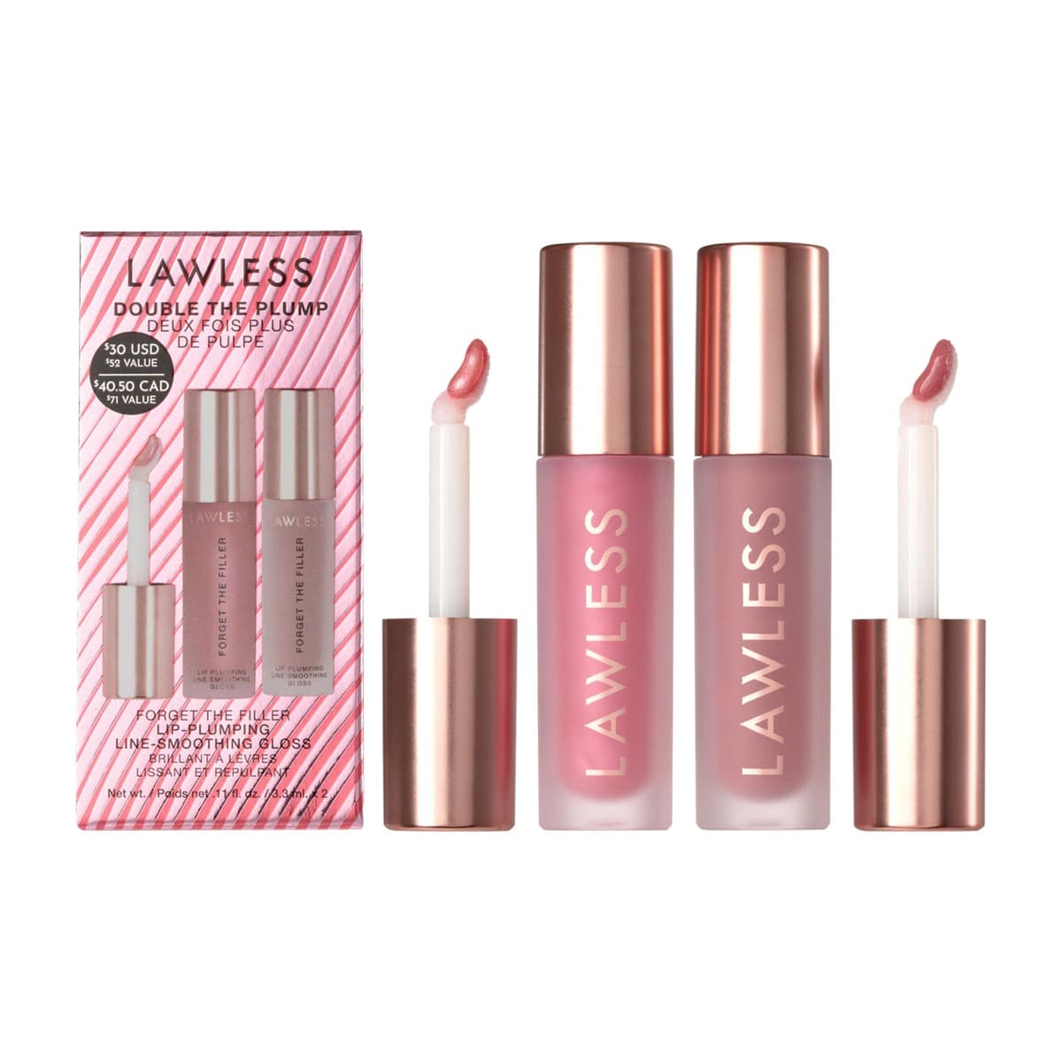Double the Plump Lip Gloss Set