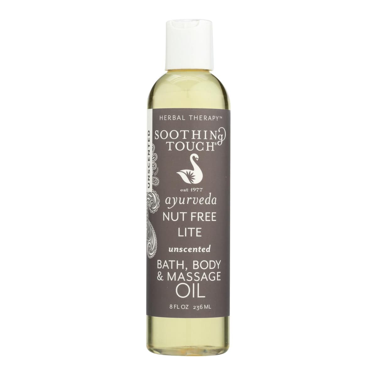 Nut Free Unscented Bath, Body and Massage Oil - 8 fz