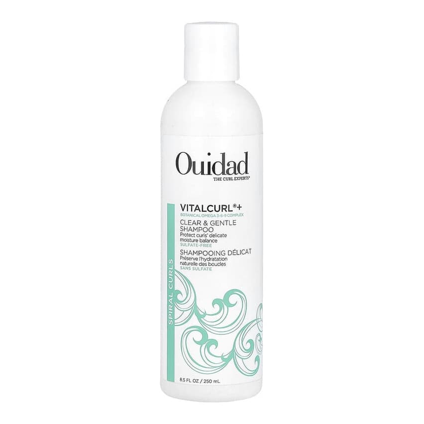 VitalCurl®+, Clear & Gentle Shampoo, Spiral Curls