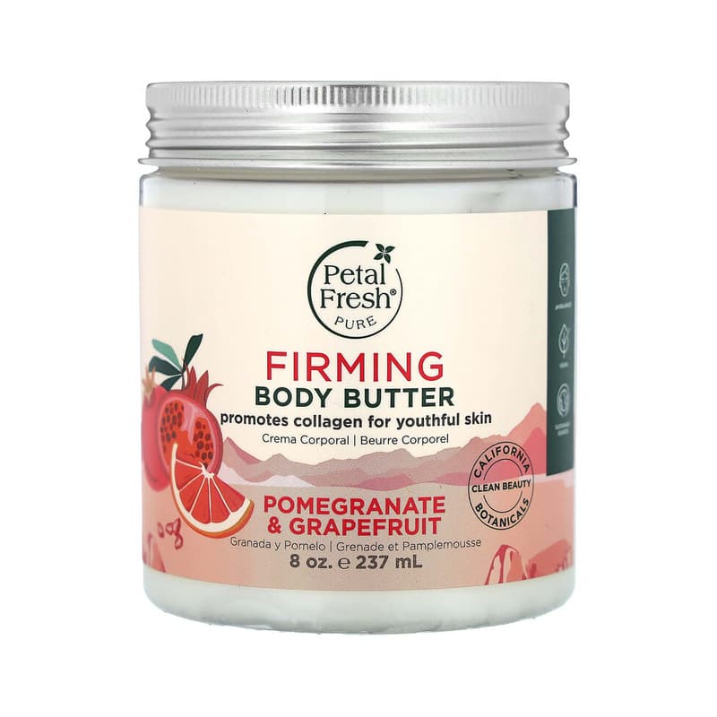 Pure, Firming Body Butter, Pomegranate & Grapefruit