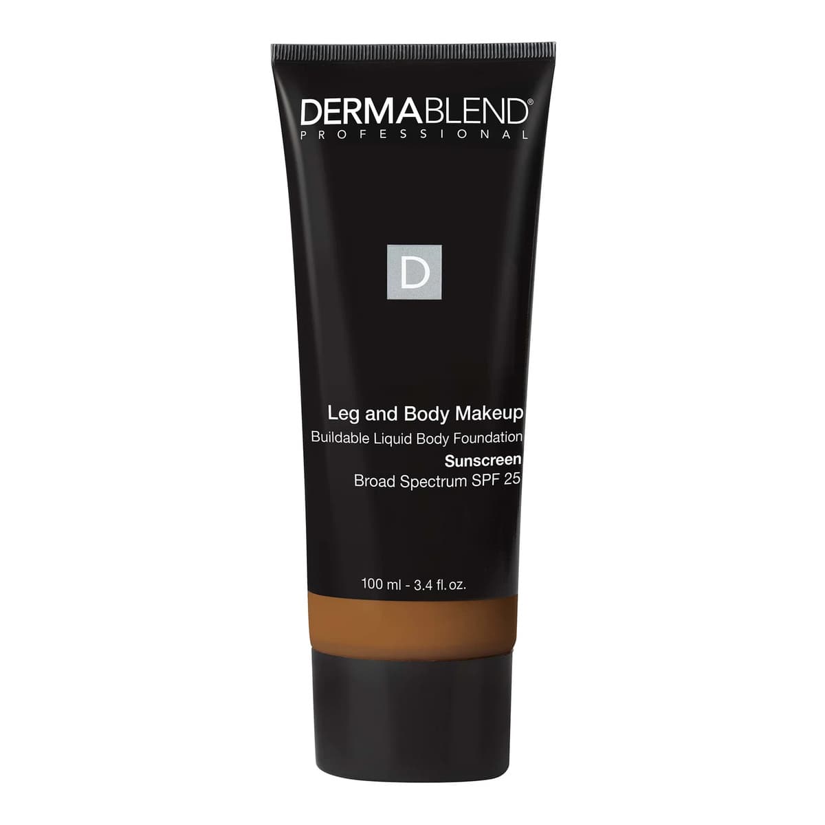 Leg and Body Makeup Foundation with SPF 25, #70 Warm - Deep Golden