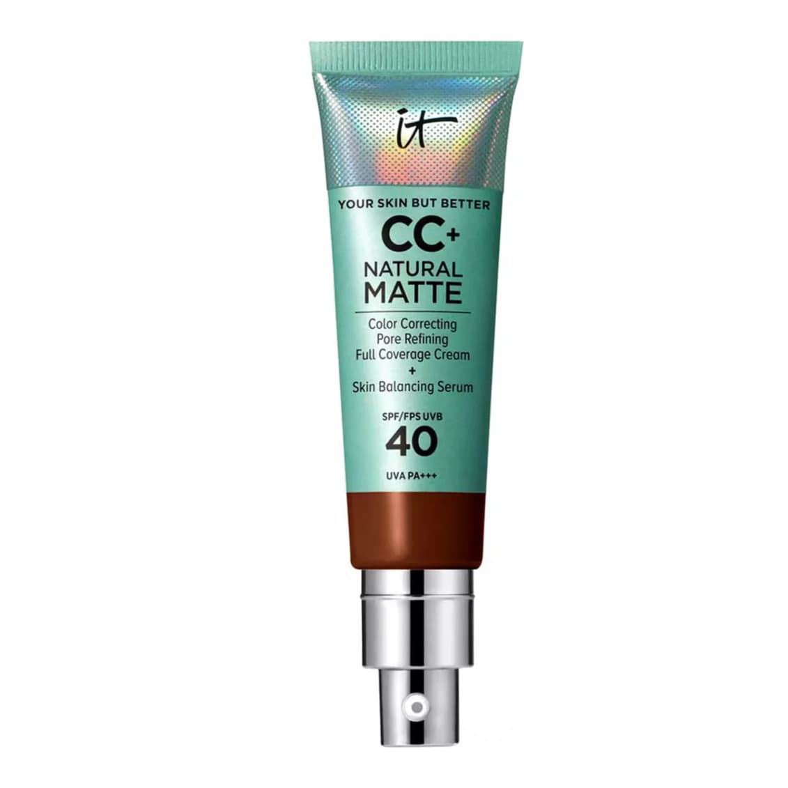 Your Skin But Better CC+ Natural Matte with SPF 40, Deep bronze