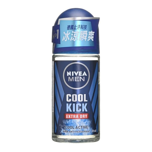 Men 48H Deodorant Roll On, Cool Kick