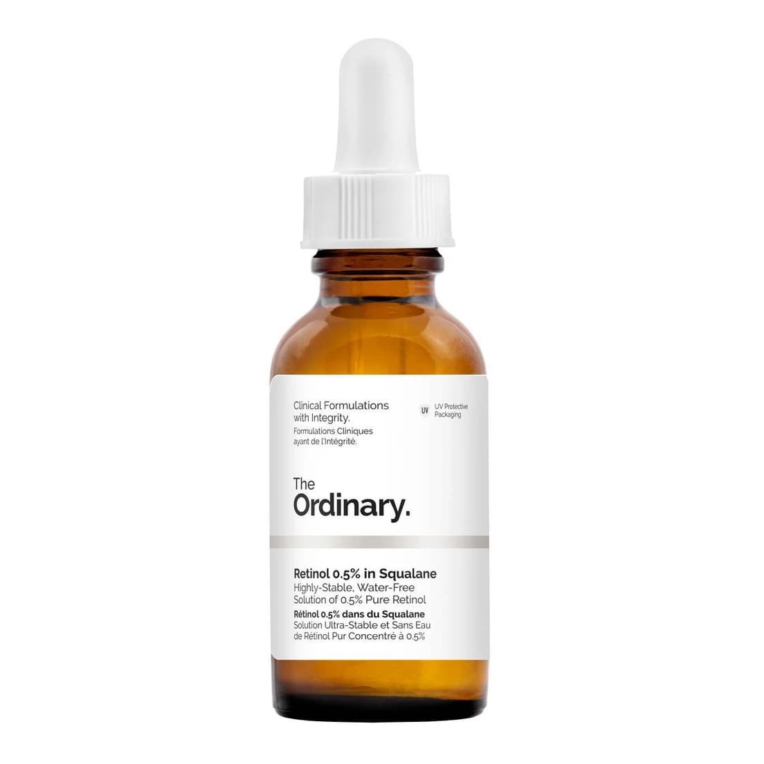 Retinol 0.5% in Squalane, Intermediate Retinol Serum