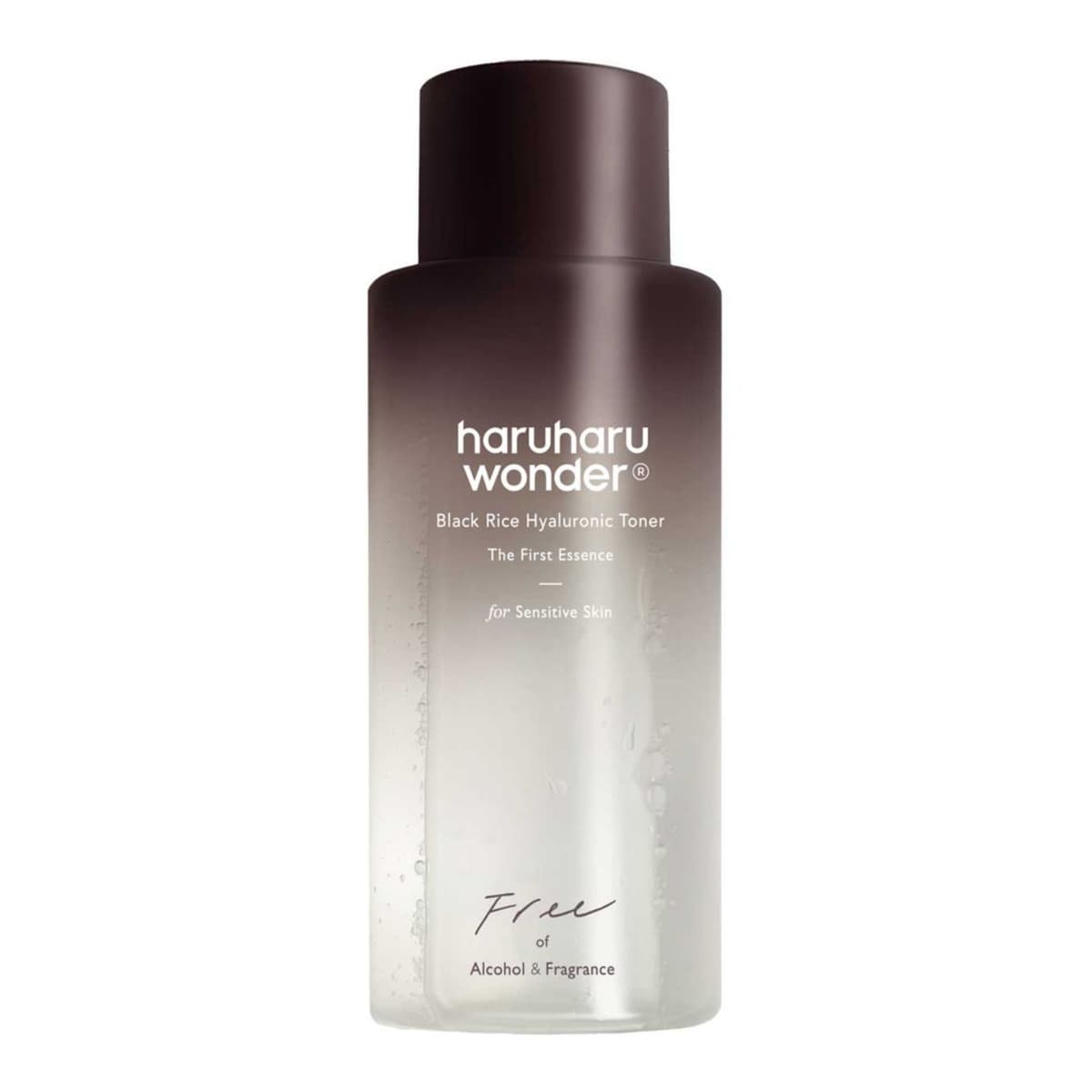 wonder Black Rice Hyaluronic Toner for Sensitive Skin Free of Alcohol Fragrance