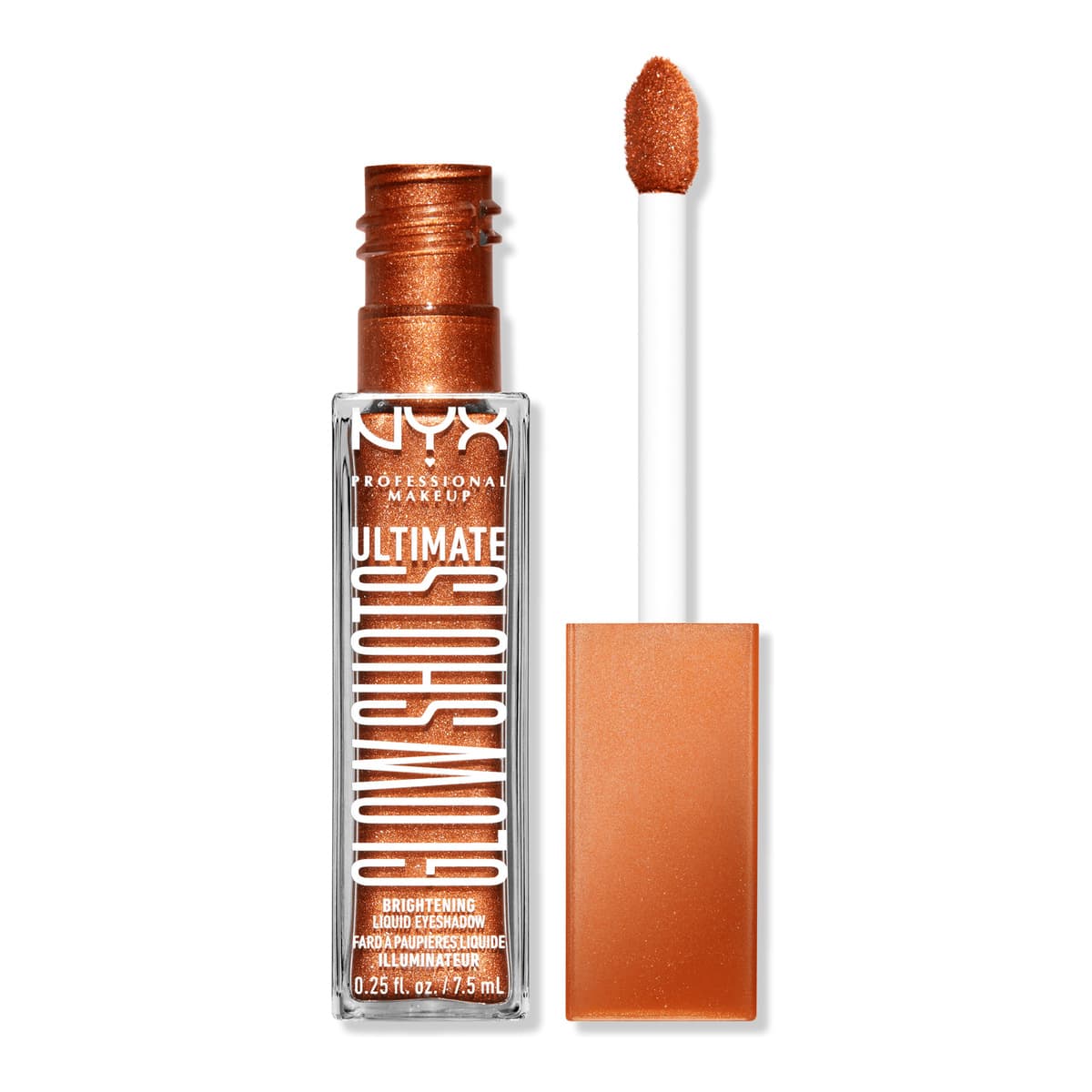 Ultimate Glow Shots Vitamin C Infused Liquid Eyeshadow, Wow Cacao
