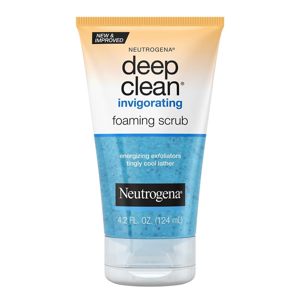 Deep Clean Invigorating Foaming Face Scrub