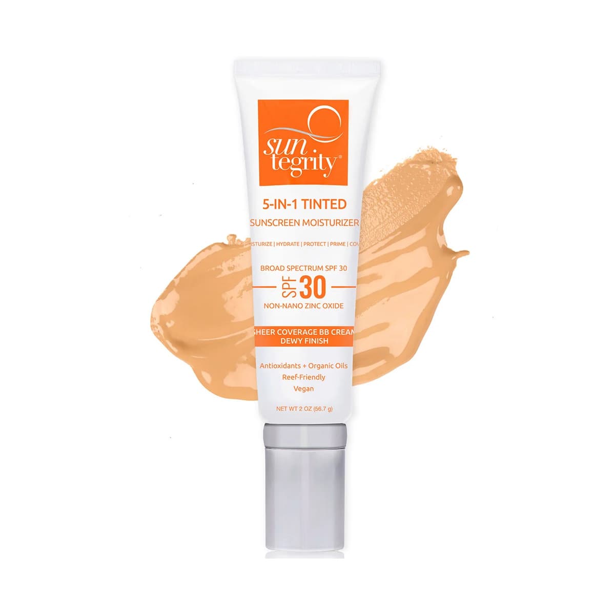 5 in 1 Moisturizing Face Sunscreen SPF 30, Medium