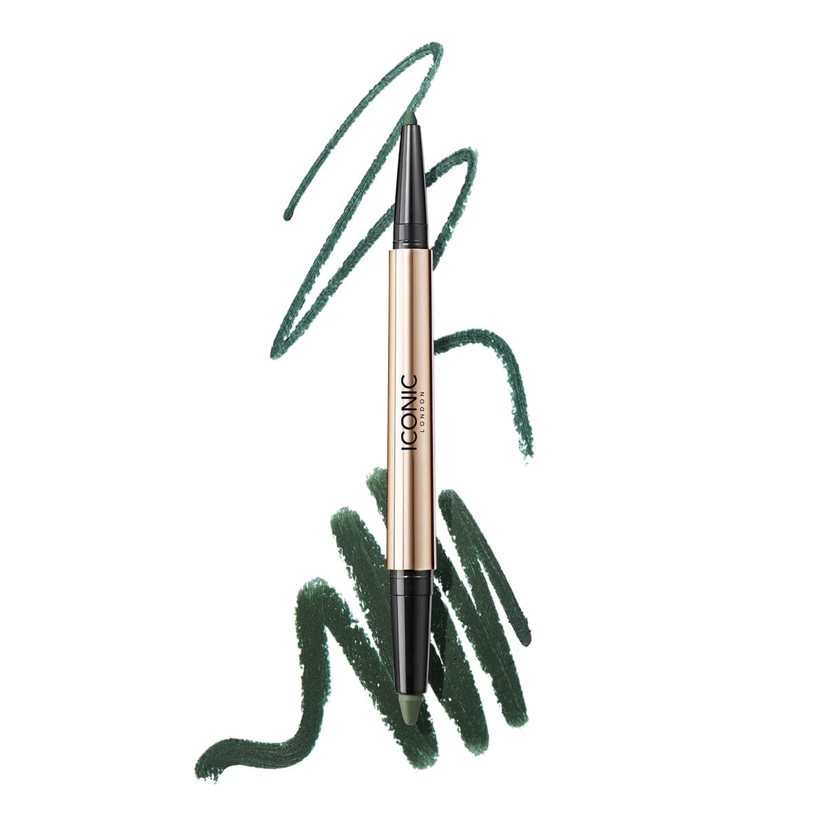 Smokey Eye Duo Kajal Eyeliner + Eyeshadow, Juniper Green
