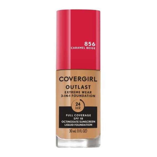 Outlast Extreme Wear 3-in-1 Foundation with SPF 18 - 856 Caramel Beige