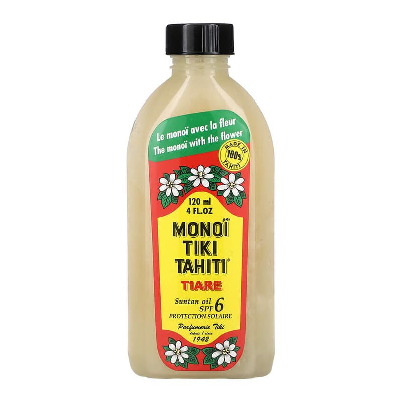 Suntan Oil, SPF 6, Tiare