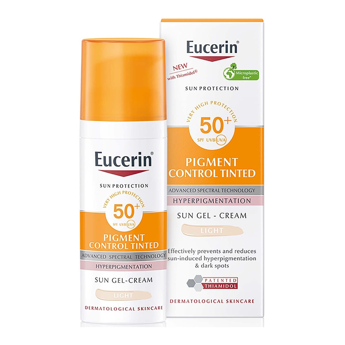 Sun Face Pigment Control Tinted Light SPF50