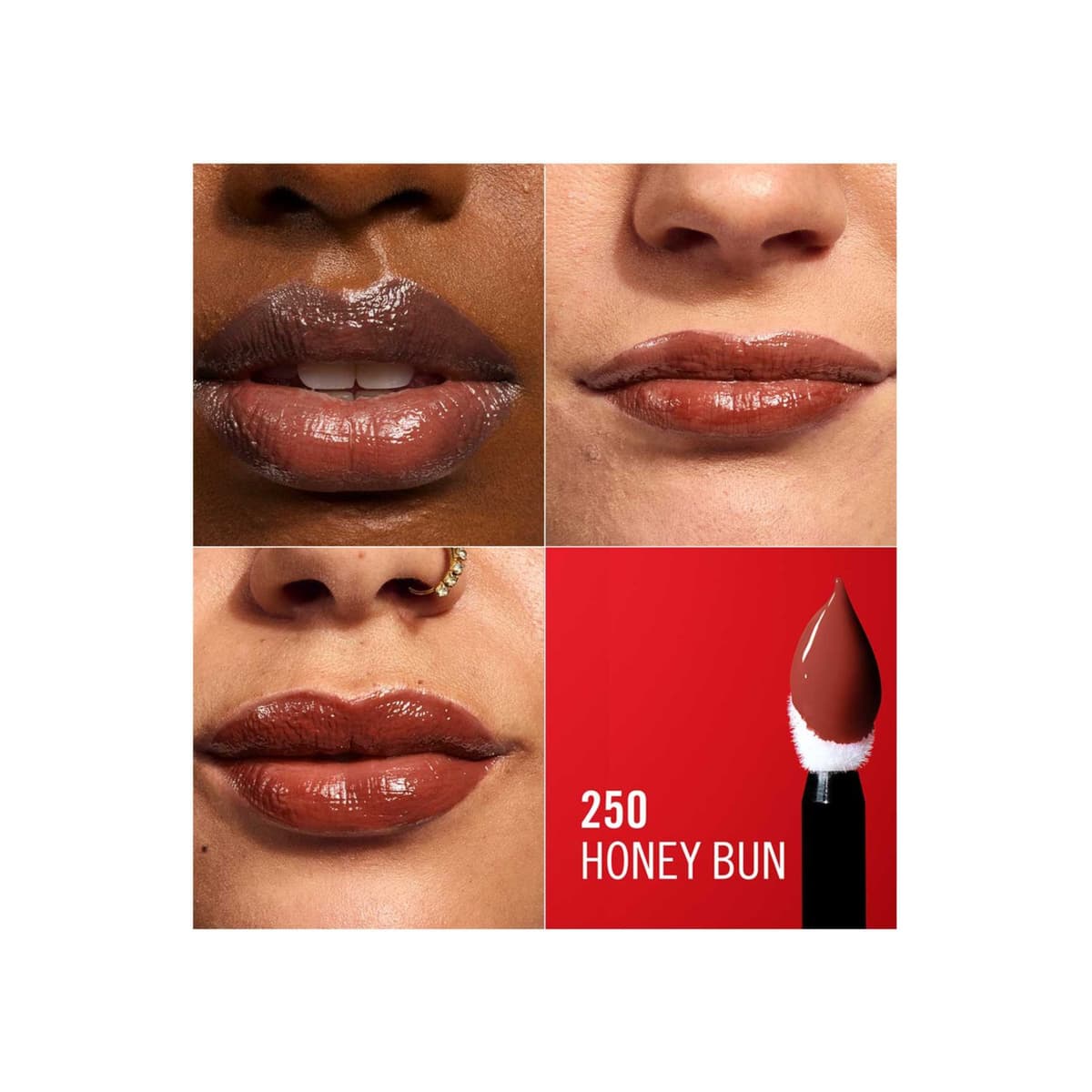 Thrill Seeker Lip Latex Lip Stain, Honey-bun