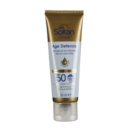 Once Age Defence 8hr Protect Facial Suncare with Hyaluronic Acid SPF50