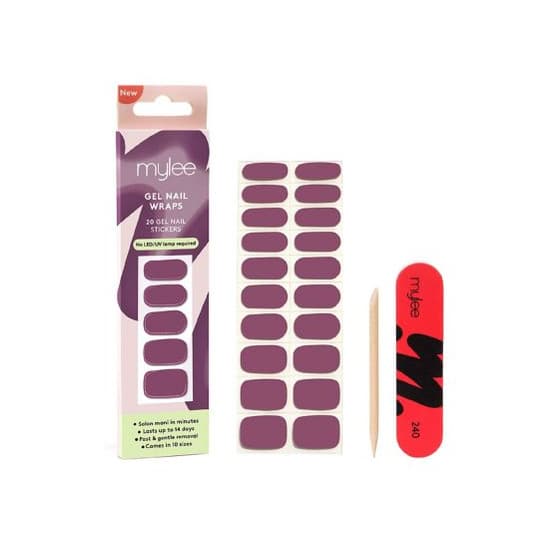 Gel Nail Wraps In The Air x20 Wraps