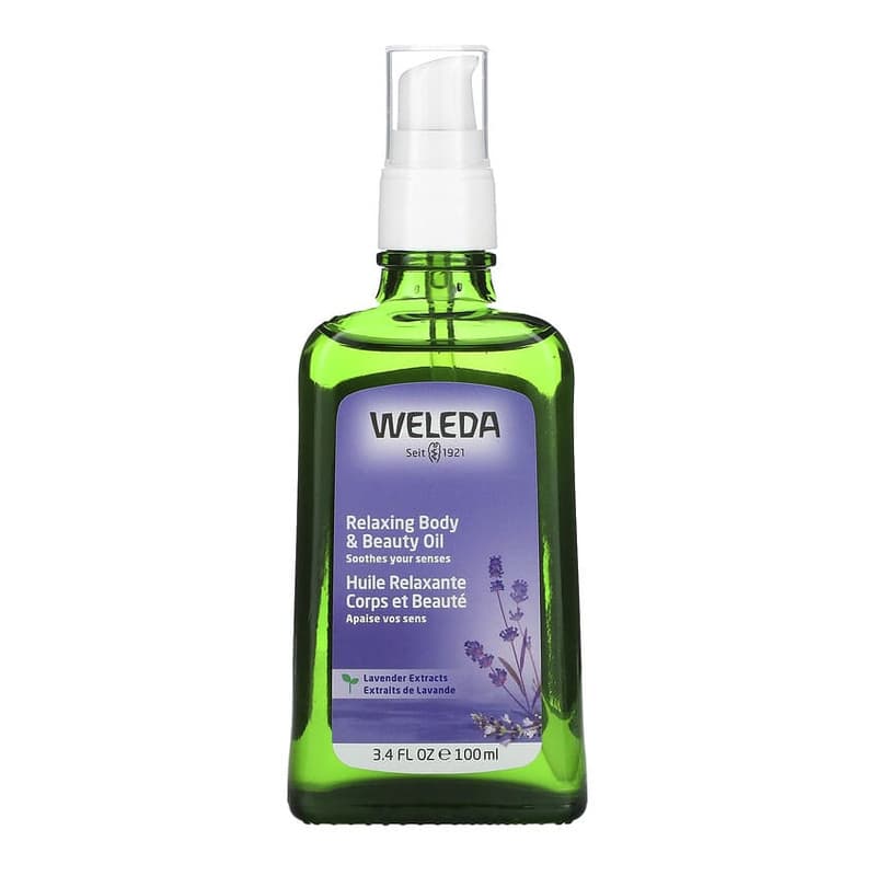 Relaxing Body & Beauty Oil, Lavender Extracts