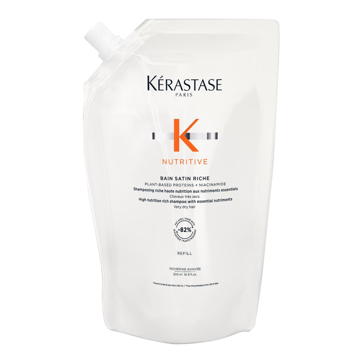 Nutritive Bain Satin Riche Shampoo Pouch For Very Dry Hair