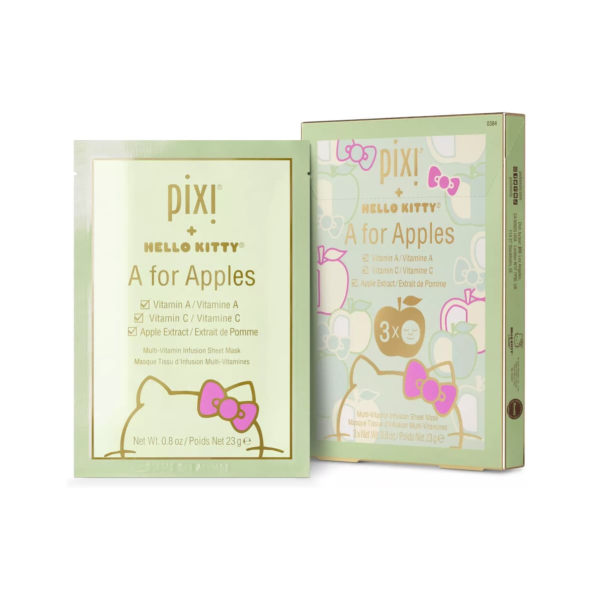 Hello Kitty Sheet Multi-Vitamin Infusion Face Sheet Mask