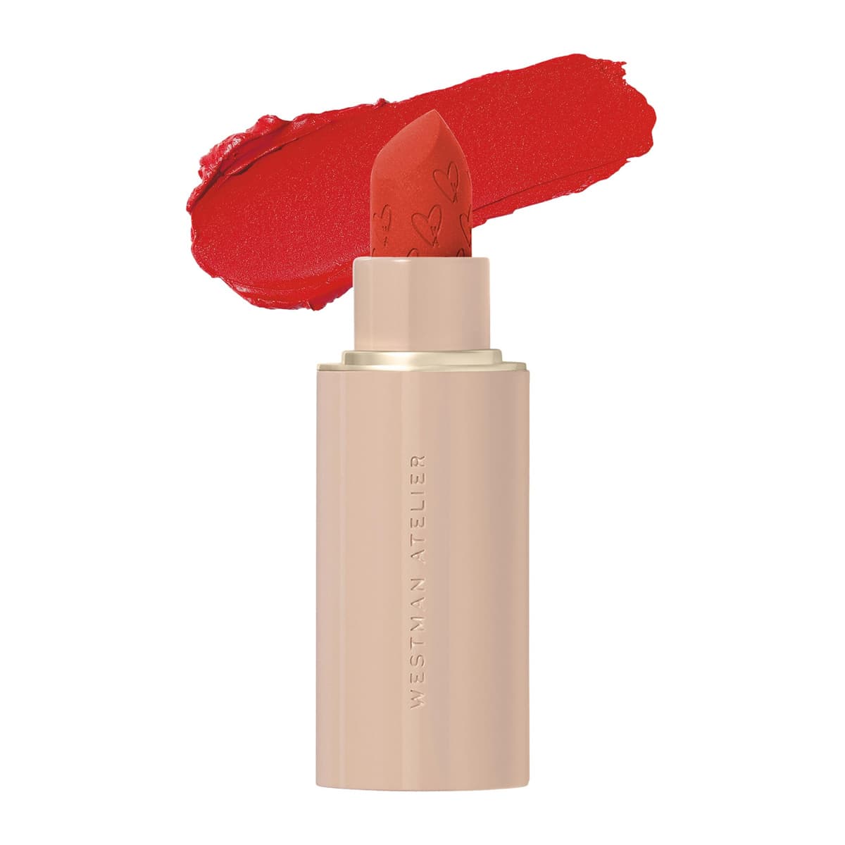 Lip Suede Hydrating Matte Lipstick with Hyaluronic Acid, Le Rouge