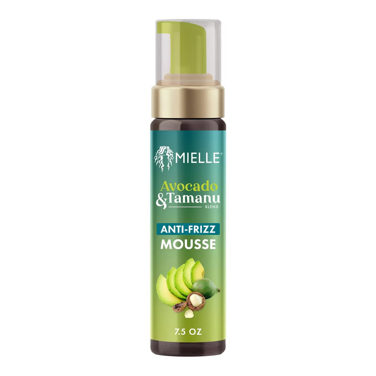 Avocado & Tamanu Anti-Frizz Mousse