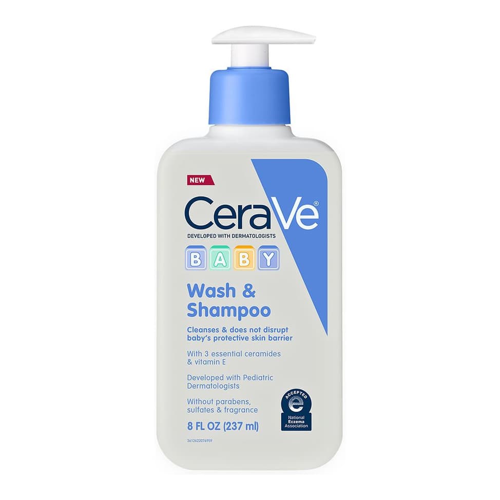 Baby Wash and Shampoo for Tear-Free Baby Bath Time