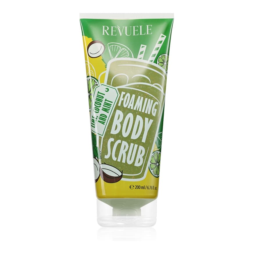 Foaming Body Scrub Lime, Coconut and Mint