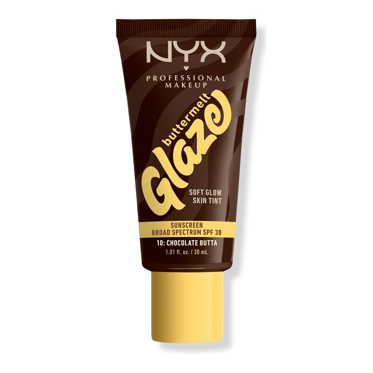 Buttermelt Glaze Skin Tint SPF 30, Chocolate Butta
