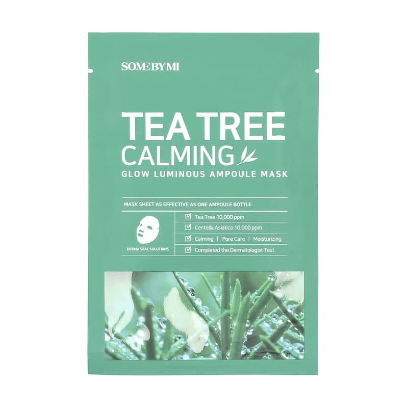 Tea Tree Calming, Glow Luminous Ampoule Beauty Mask
