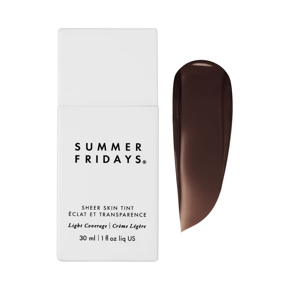 Sheer Skin Tint with Hyaluronic Acid + Squalane, Shade 10