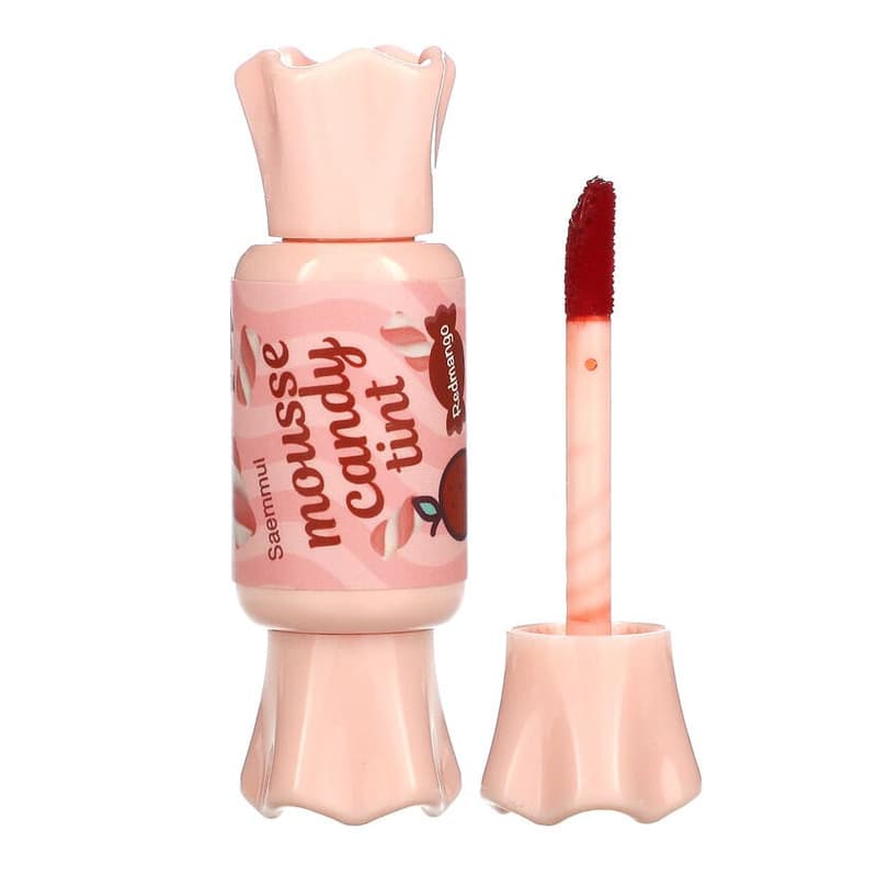 Saemmul, Mousse Candy Tint, 01 Red Mango