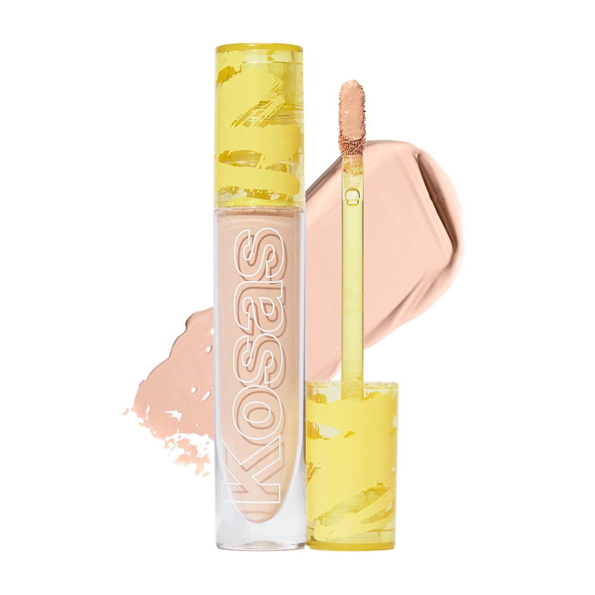 Revealer Super Creamy + Brightening Concealer with Caffeine and Hyaluronic Acid, Tone 4.5 N