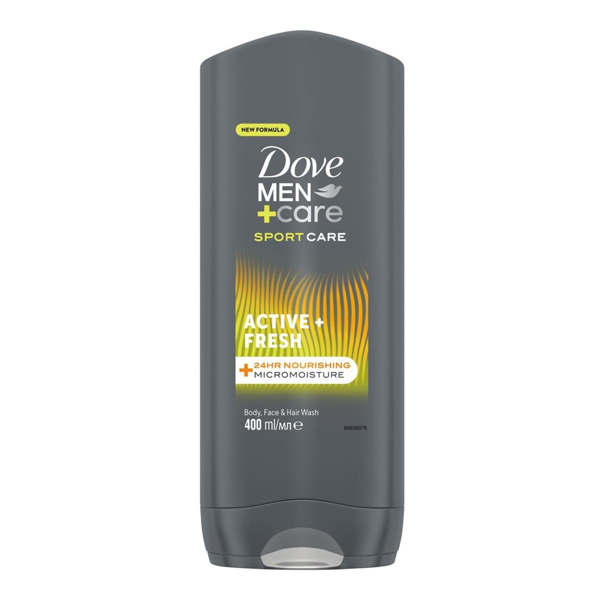 Men+Care Sport Care Active + Fresh Body, Face & Hair Wash