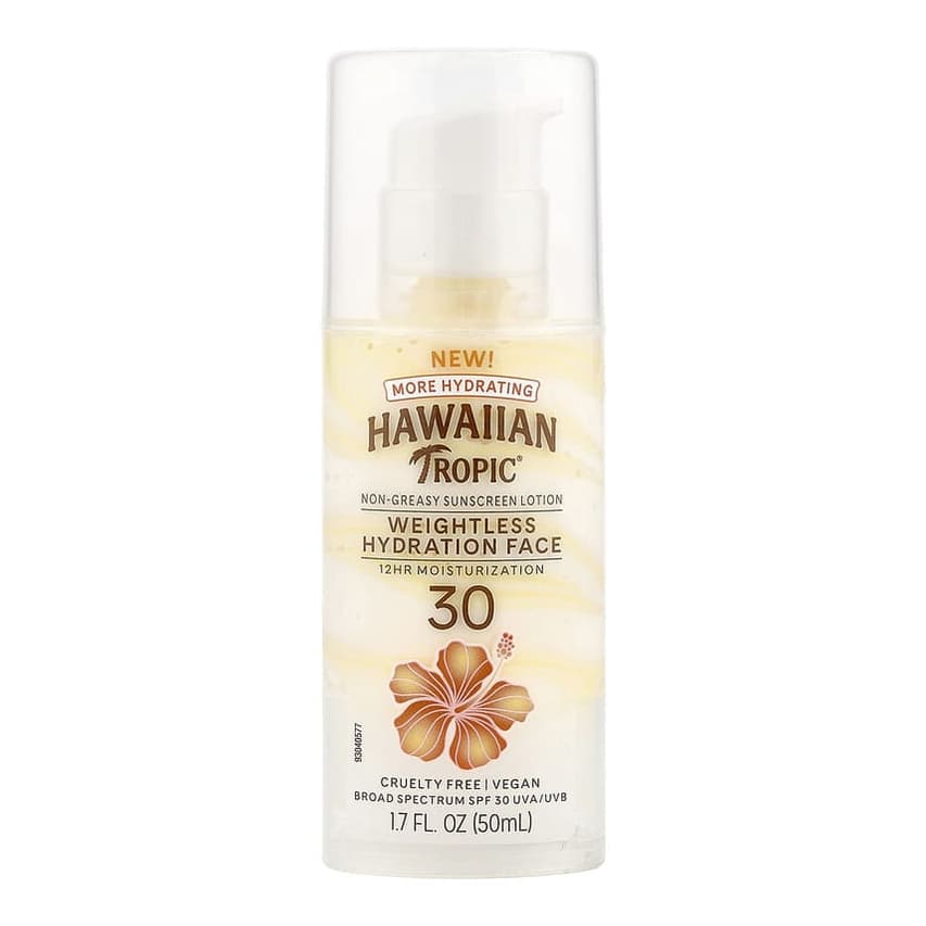 Weightless Hydration Face Sunscreen Lotion, SPF 30