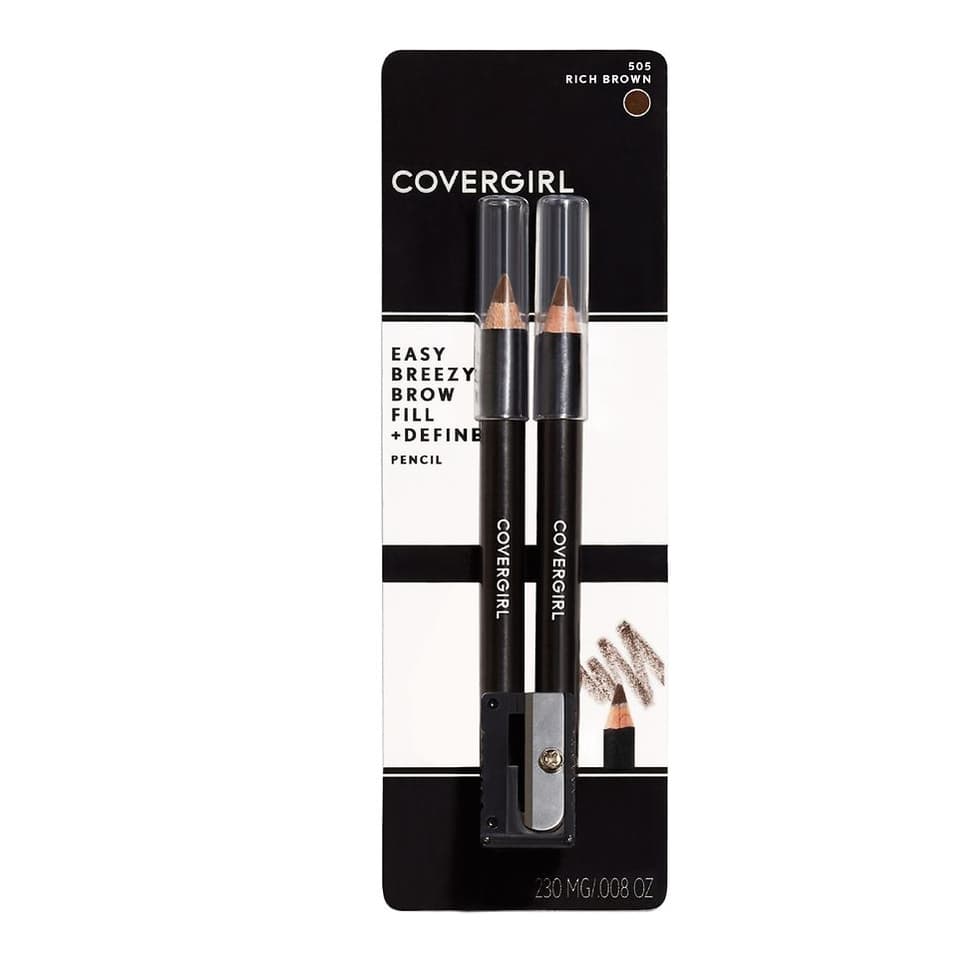 Easy Breezy Brow Fill + Define Pencil, Rich Brown 505