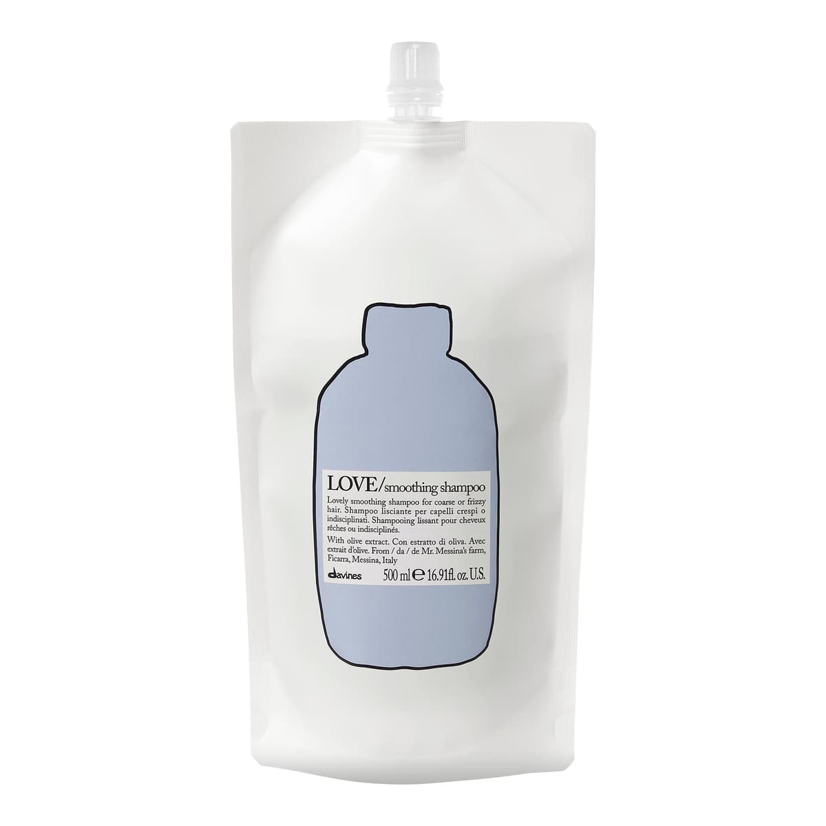 LOVE Smoothing Shampoo for Frizzy Hair