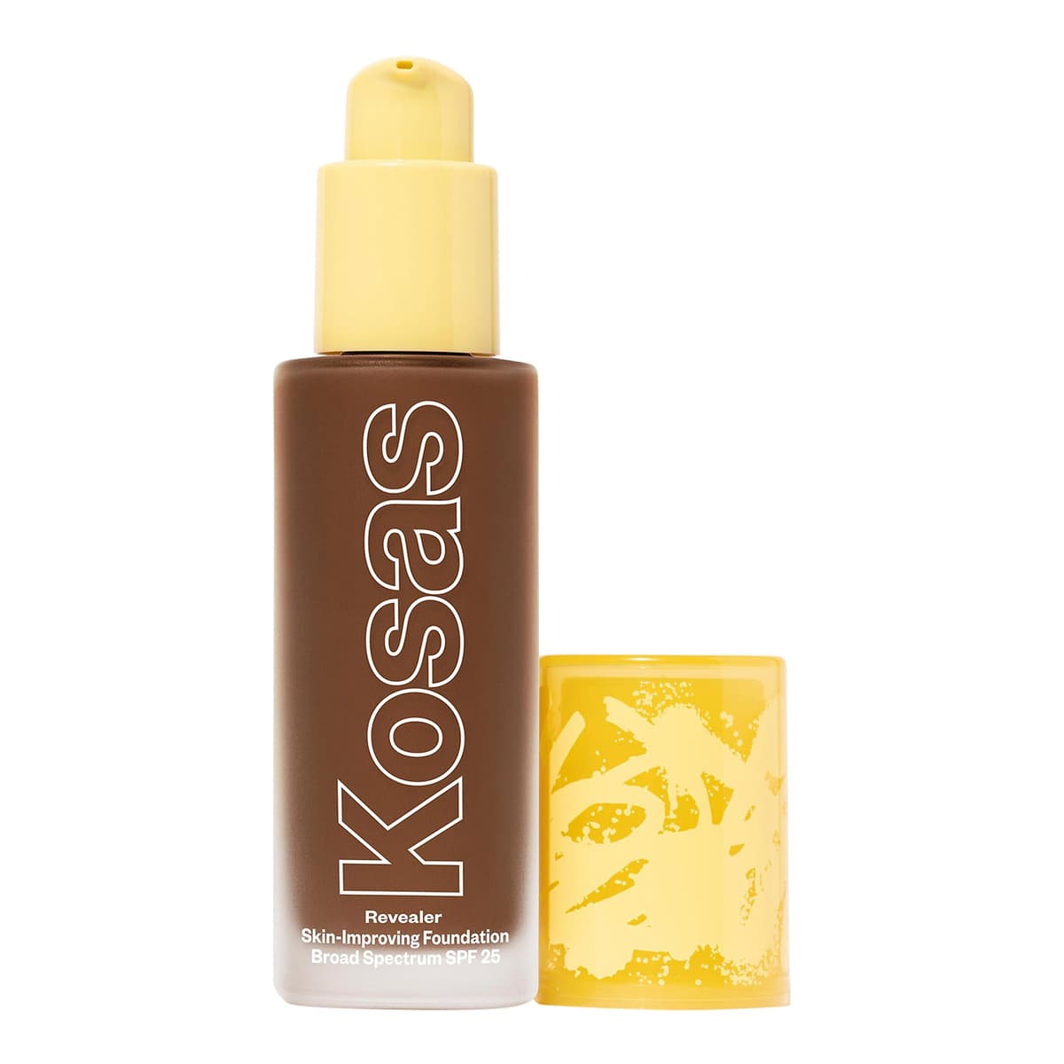 Revealer Skin-Improving Foundation SPF 25 with Hyaluronic Acid and Niacinamide, Deep Neutral Olive 400