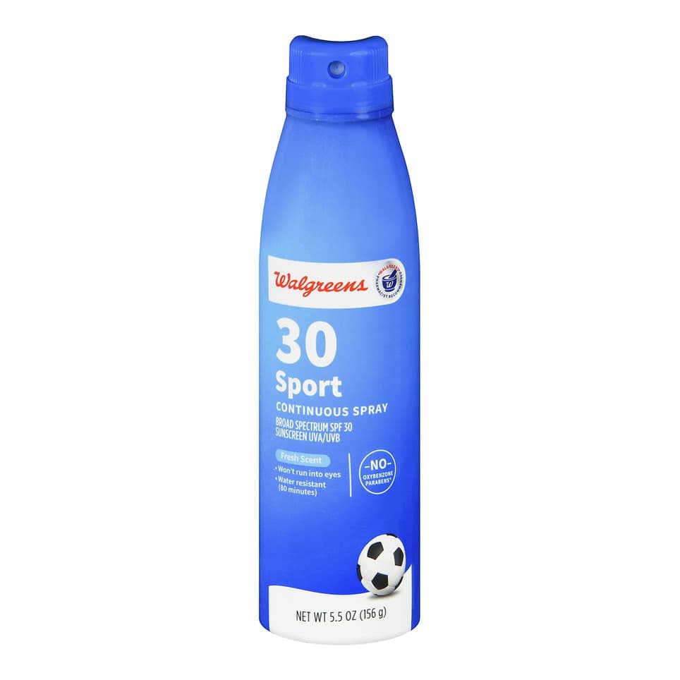 Sport Sunscreen Continuous Spray SPF 30 Fresh