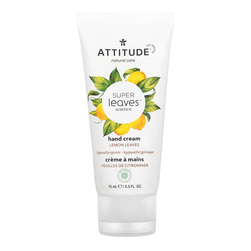 Super Leaves Science, Hand Cream, Lemon Leaves