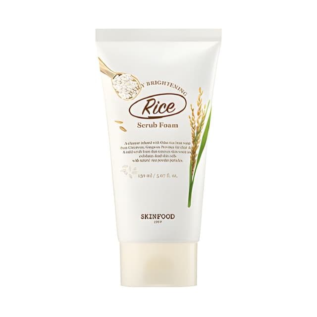 Rice Daily Brightening Scrub Foam