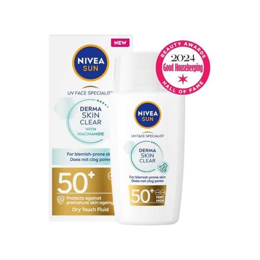 SUN UV Face Derma Blemish Control Anti-Blemish Complex Sun Fluid SPF50+