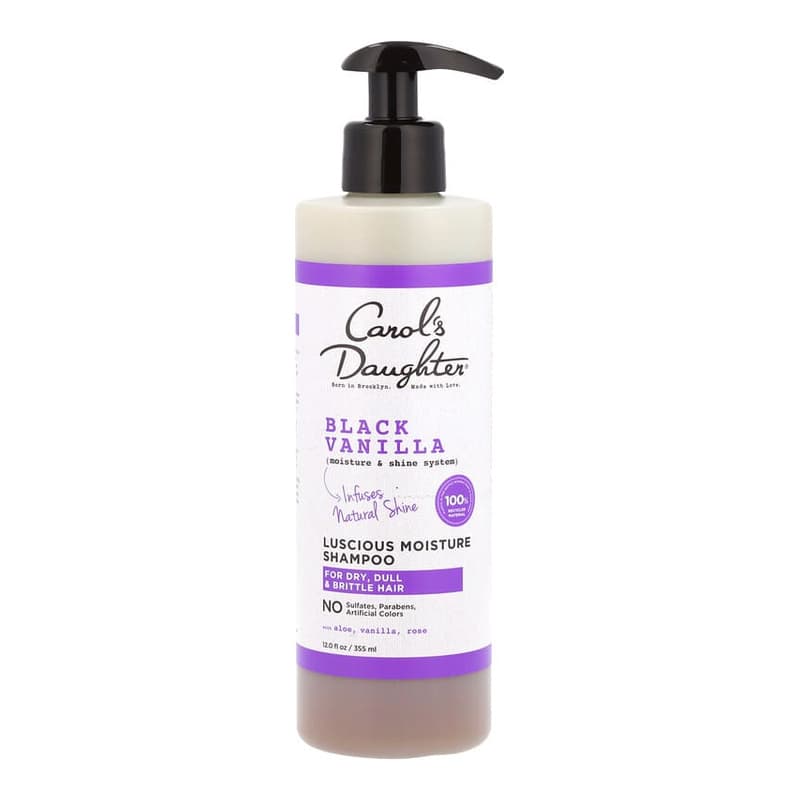 Luscious Moisture Shampoo, For Dry, Dull & Brittle Hair, Black Vanilla