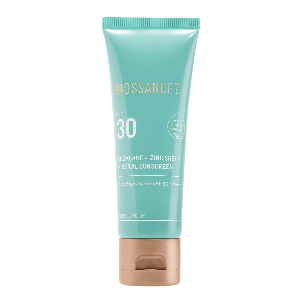Squalane + Zinc Sheer Hydrating Mineral Face Sunscreen SPF 30 with Ectoin