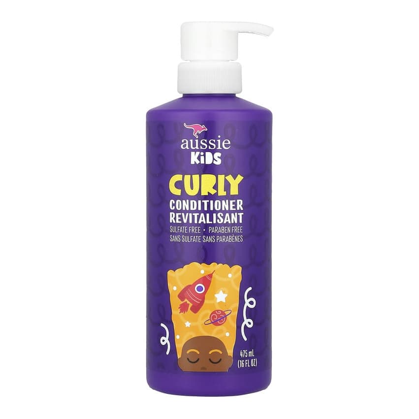 Kids, Curly Conditioner, Sunny Tropical Fruit