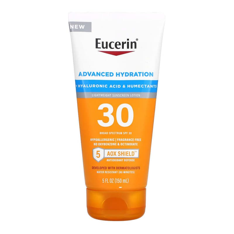 Advanced Hydration, Lightweight Sunscreen Lotion, SPF 30