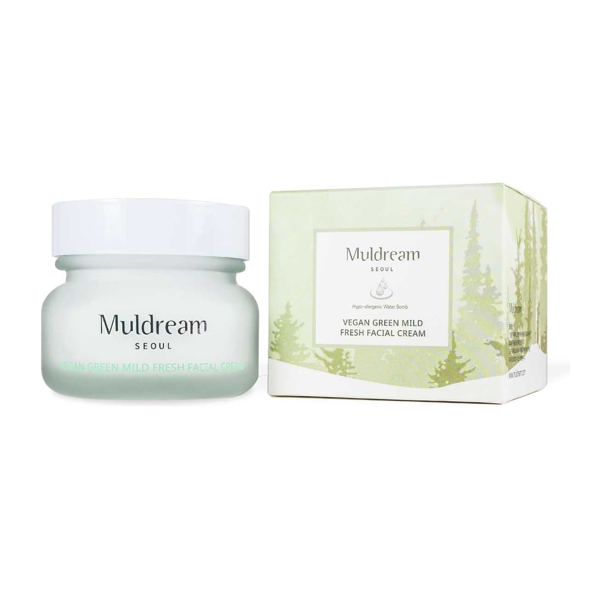Vegan Green Mild Fresh Facial Cream