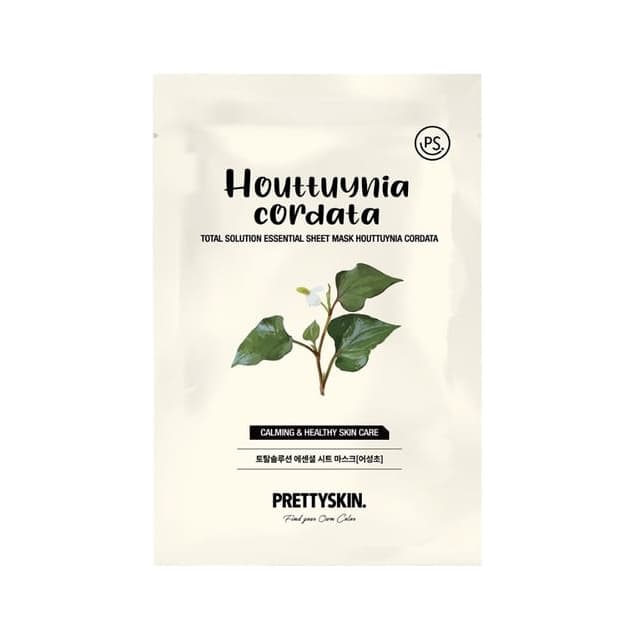 Total Solution Essential Sheet Mask, Houttuynia Cordata