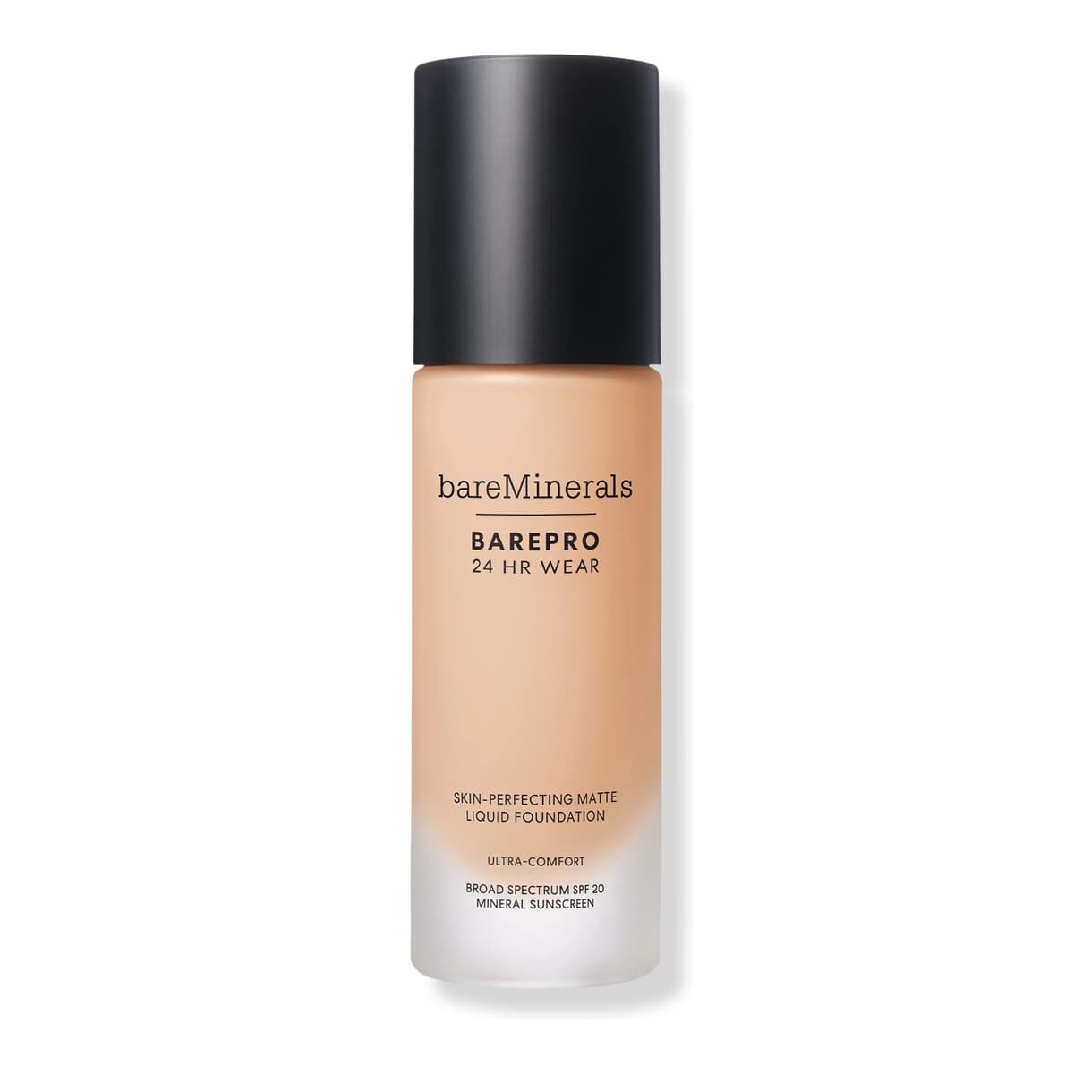 BAREPRO 24HR Wear Skin-Perfecting Matte Liquid Foundation Mineral SPF 20, Light 27 Cool